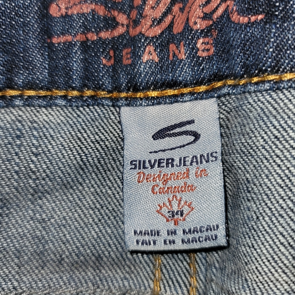 Women's Silver Flare Jeans